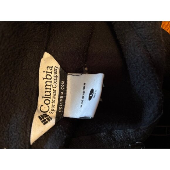 Columbia Men’s Black Fleece Zip Vest Dress Casual Office Size Large - Picture 6 of 7